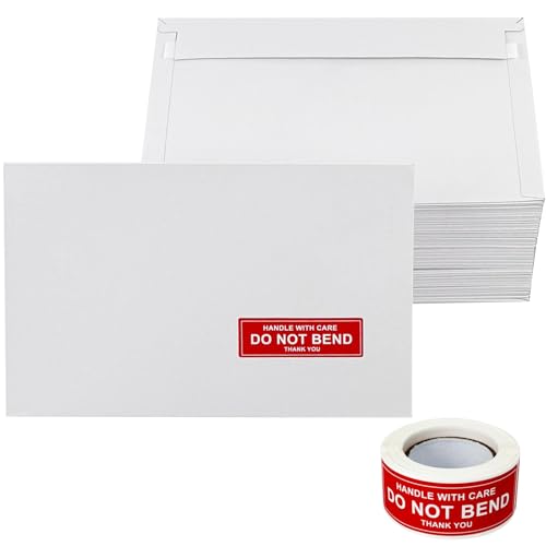 Amazon | Neehows 100 個入り 24.31×16.0cm 郵送用厚紙封筒、写真